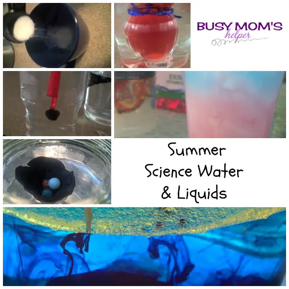 Summer Science Water & Liquids By Nikki Christiansen For Busy Mom's Helper