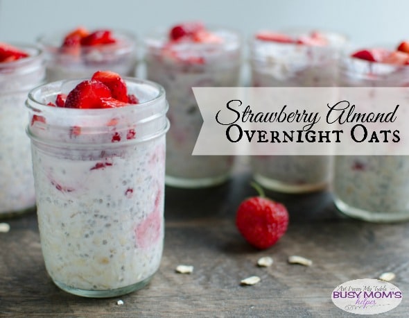 strawberry almond overnight oats