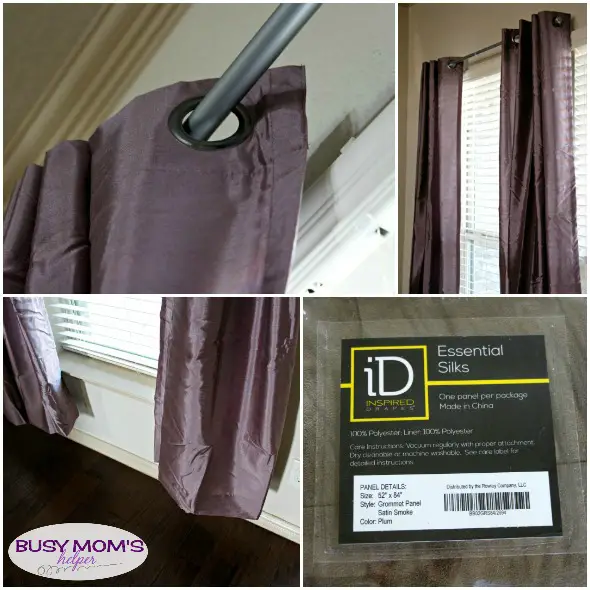 Add Dimension to any room with drapes / by BusyMomsHelper.com #ad Decorating your home