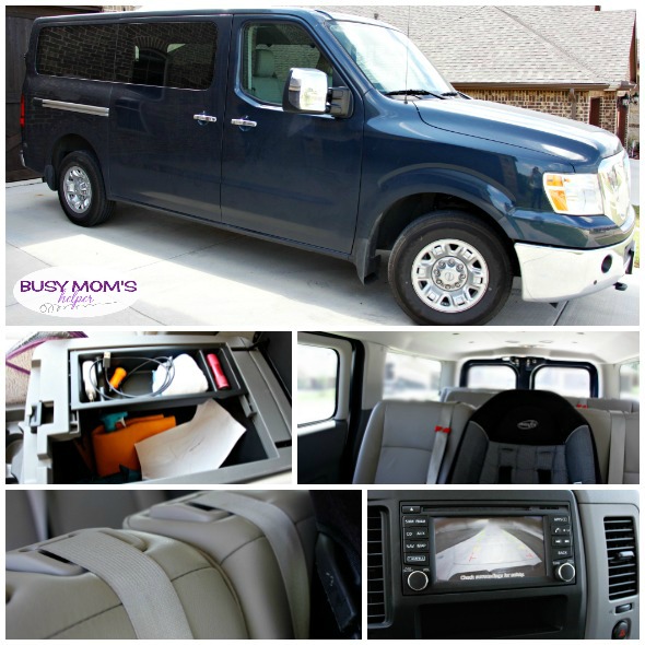 Our Top 12-Passenger Van Pick: Nissan NV Passenger 3500 (not a sponsored post, it's just our review of our own vehicle)