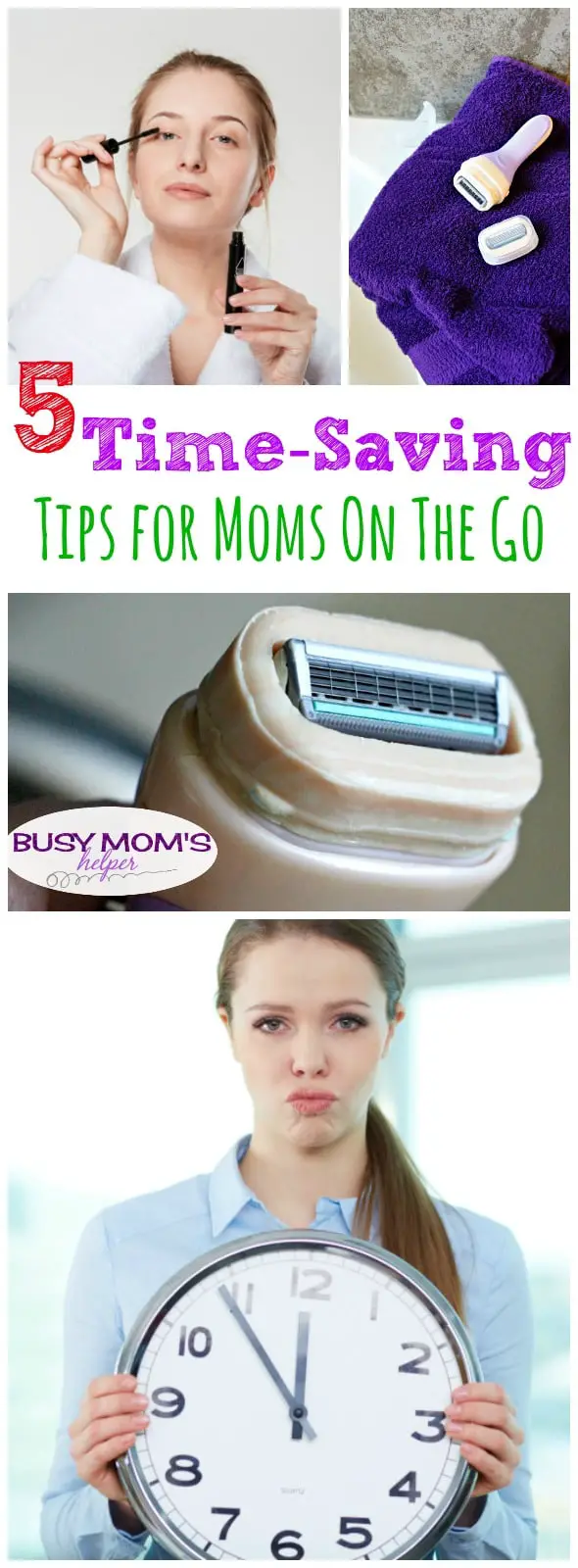 #ad 5 Time-Saving Tips for Moms On The Go by BusyMomsHelper.com
