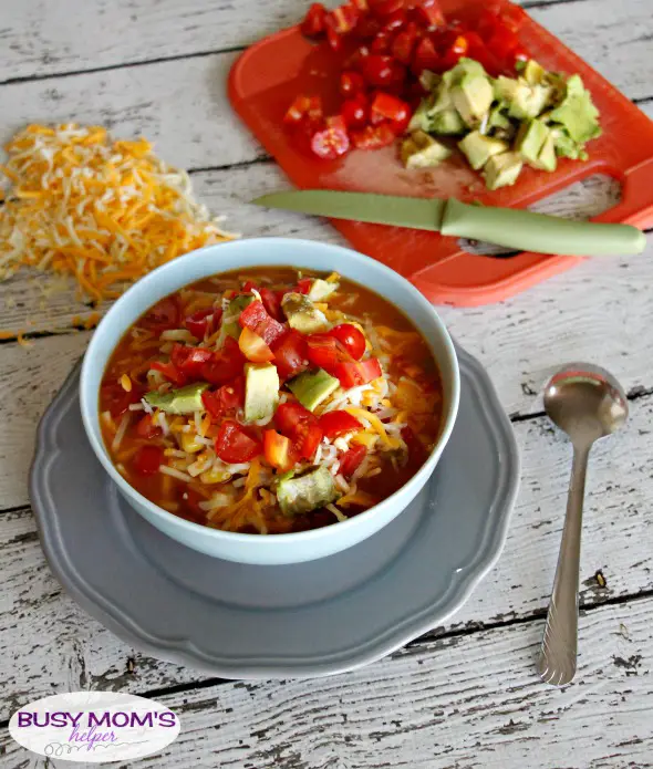 One-Pot Spicy Noodle Soup / by BusyMomsHelper.com #CampbellSavings #ad