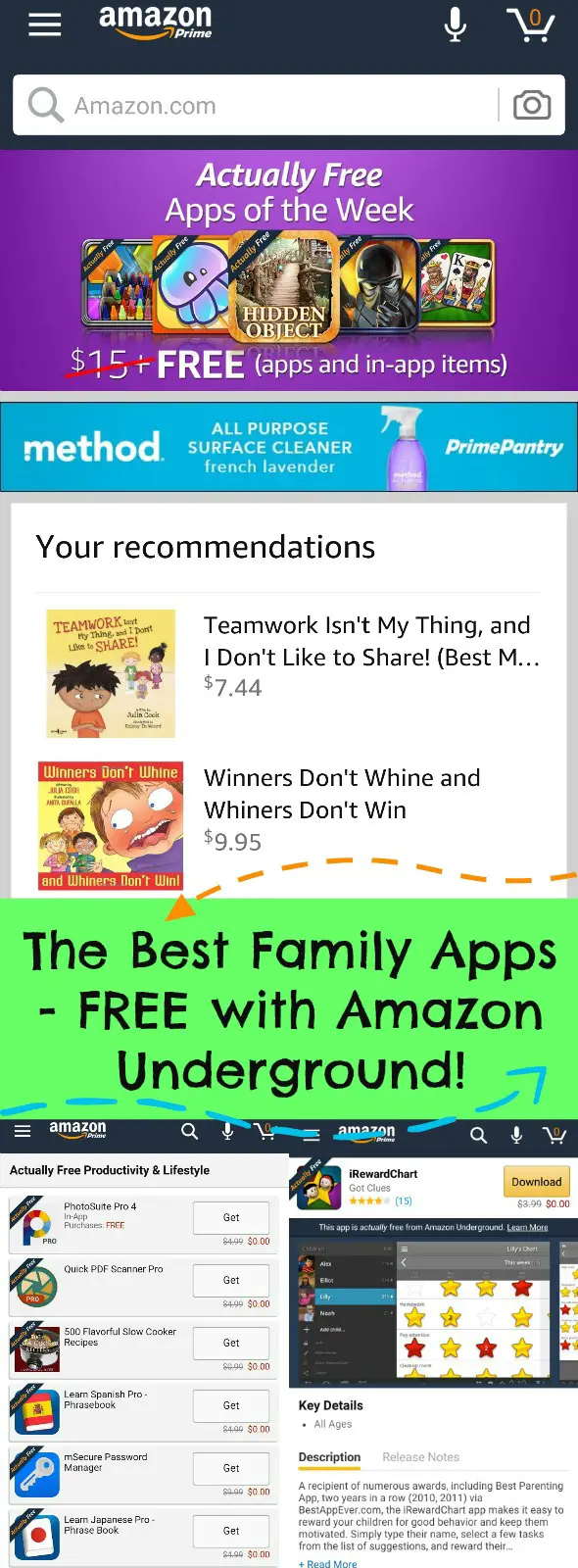 The Best Family Apps - FREE on Amazon Underground! #ad #AmznUnderground