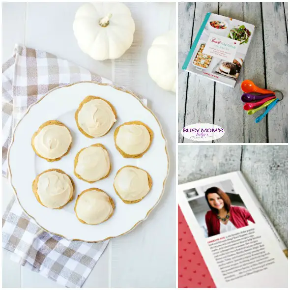 Caramel Frosted Pumpkin Cookies & The I Heart Naptime Cookbook