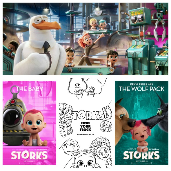 Find Your Family with STORKS, Plus Activity Pages!