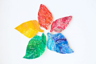 10-rainbow-salt-dough-leaves