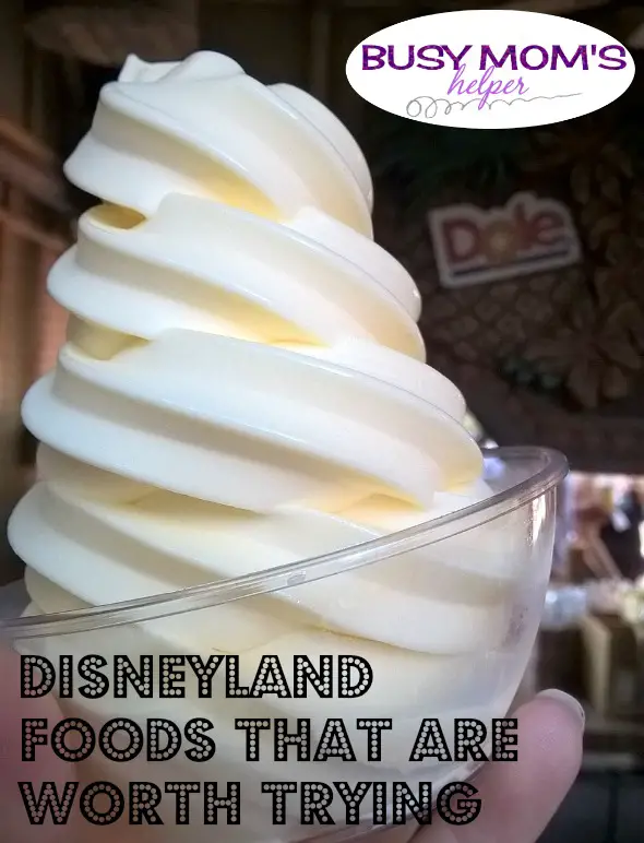 Disneyland Foods that are Worth Trying by Nikki Christiansen for Busy Mom's Helper