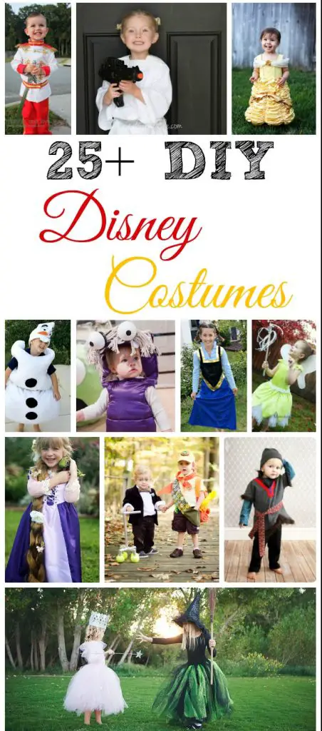 25+ DIY Disney Costumes for Kids