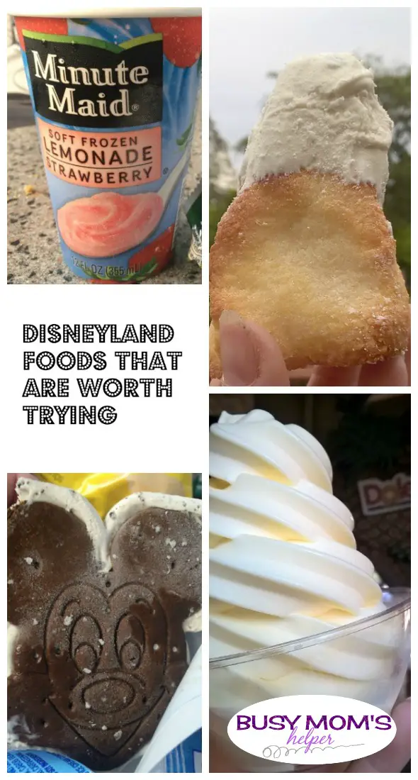 Disneyland Foods that are Worth Trying by Nikki Christiansen for Busy Mom's Helper