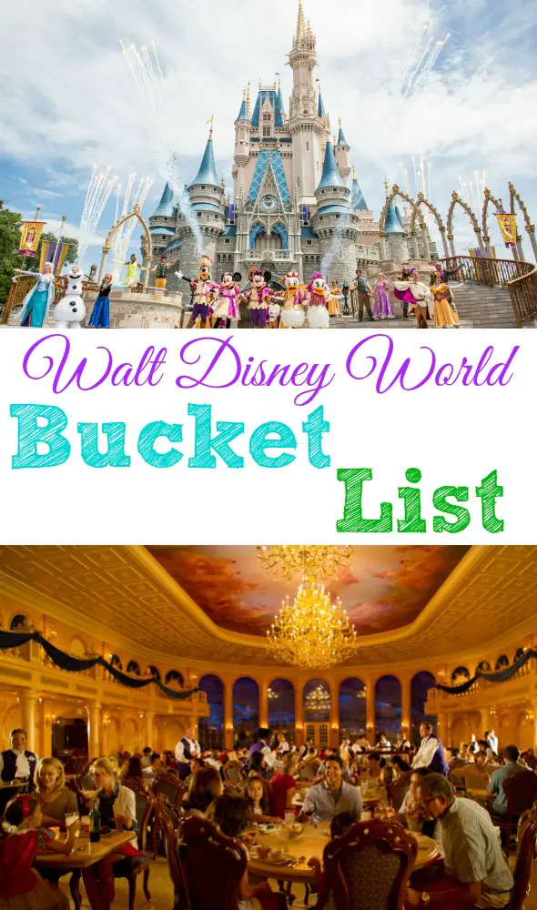 Walt Disney World Bucket List