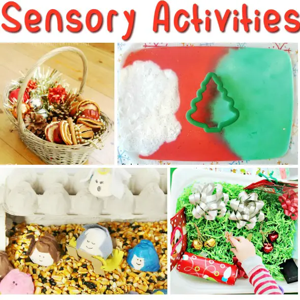 20 Christmas Sensory Activities