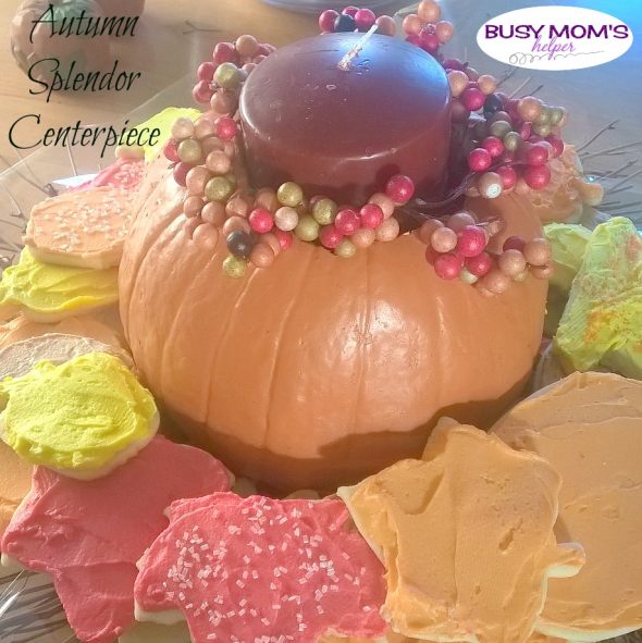 Autumn Splendor Centerpiece plus Cookie Recipe