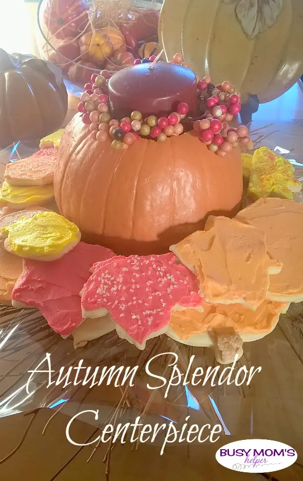Autumn Splendor Centerpiece by Nikki Christiansen for Busy Mom's Helper