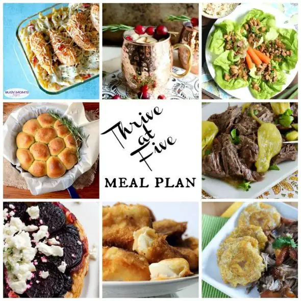 Thrive at Five Meal Plan 5