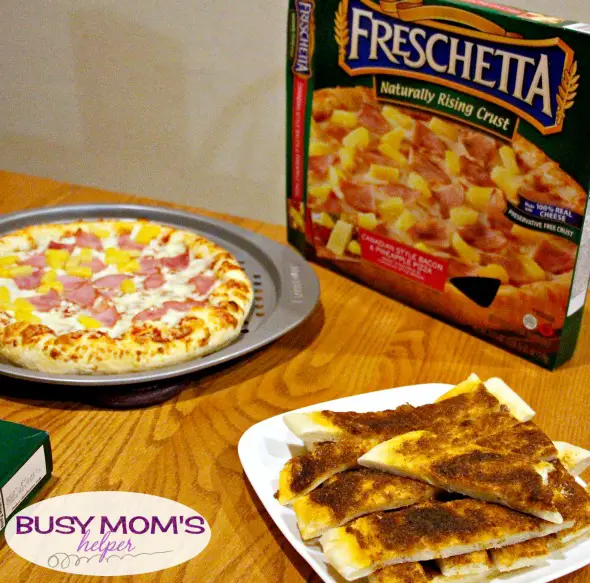 Sweet 'N Spicy Breadsticks #ad #FreschettaFresh @Walmart @Freschetta