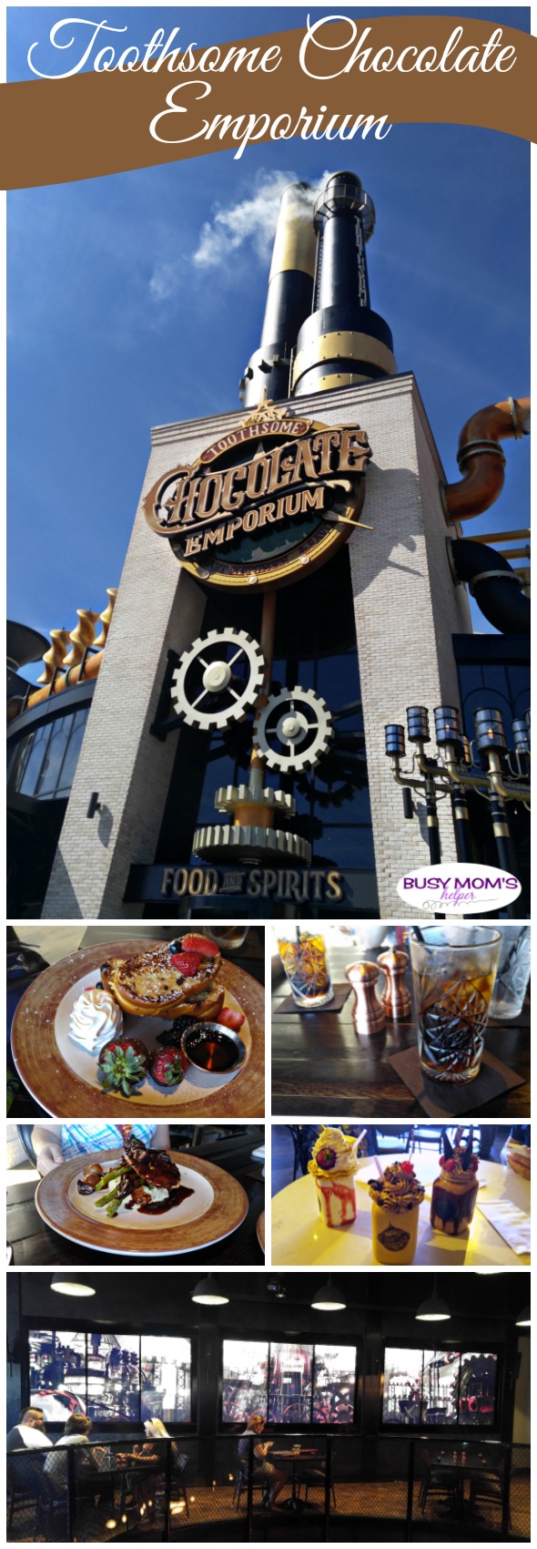 Toothsome Chocolate Emporium & Savory Feast Kitchen - check out why this is my new favorite Universal Orlando City Walk restaurant! (I was provided reservations, but this was not sponsored in any way)