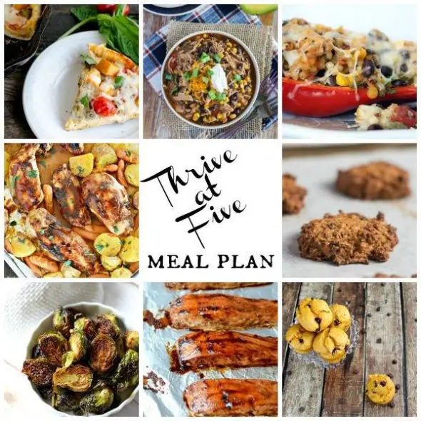 Thrive at Five Meal Plan Week 3