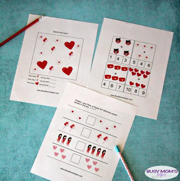 Valentine's Day K-2nd Activity Pack / Playful Learning Activities with a fun Valentine's Day Theme / Free Printable