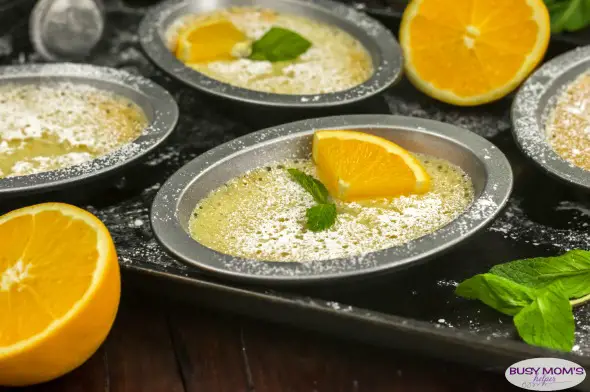 Orange Sponge Cake / a refreshing dessert recipe