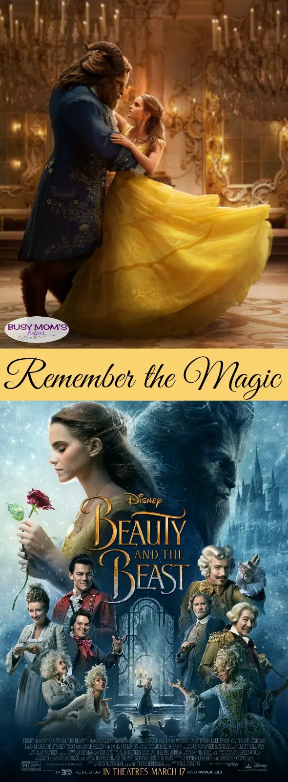 Remember the Magic of Beauty and the Beast #BeautyandtheBeast #BeOurguest
