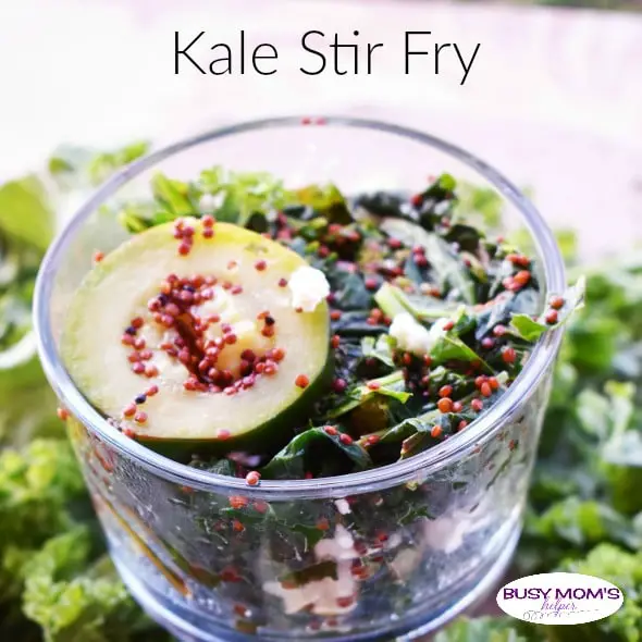 Kale Stir Fry - Busy Moms Helper