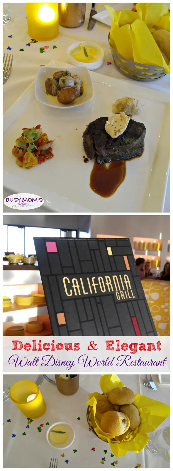 Walt Disney World California Grill Restaurant / a wonderful, delicious & romantic dining experience