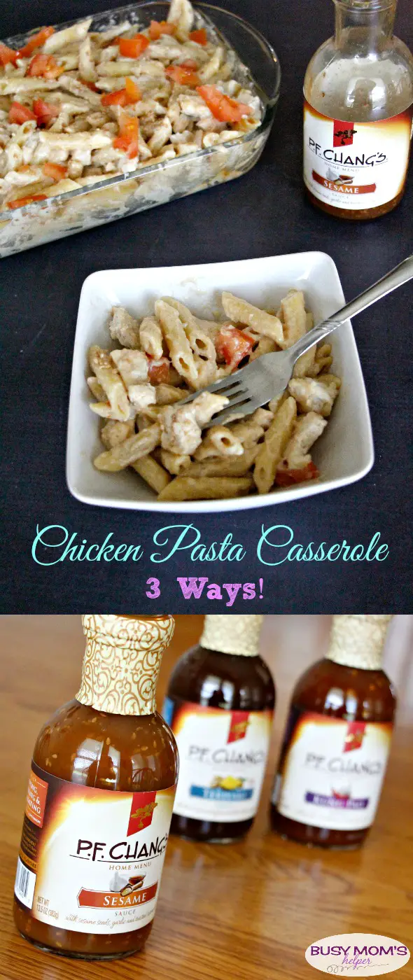 Delicious Chicken Pasta Casserole 3 Ways! #ad #simplesecret @walmart https://cbi.as/7wg-j
