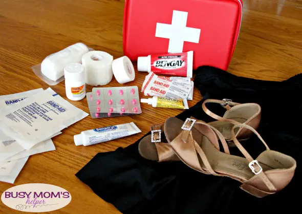 DIY First Aid Kit for Dancers #ad @Target #SootheYourSoreSpots
