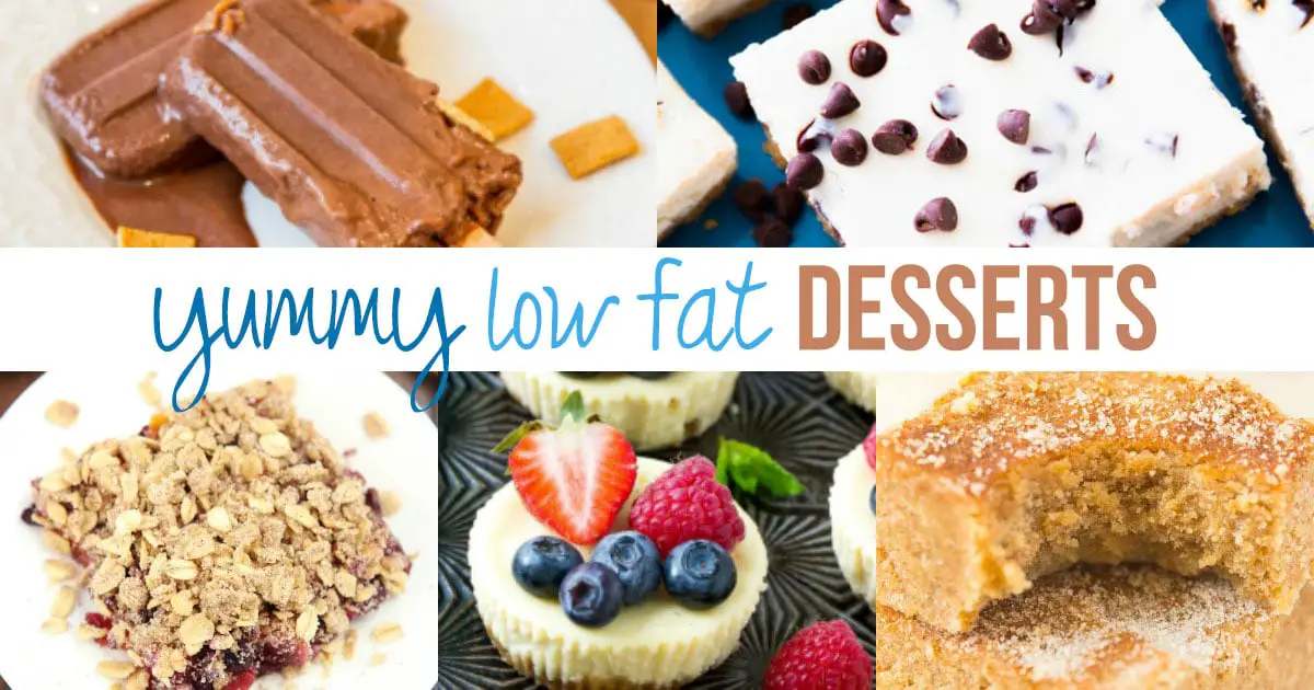 Low Fat Desserts / a great round up of delicious low fat dessert recipes