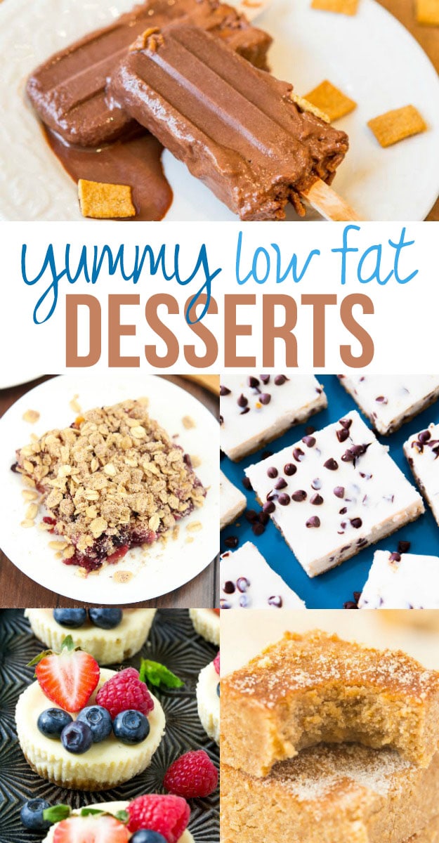 Low Fat Desserts / a great round up of delicious low fat dessert recipes