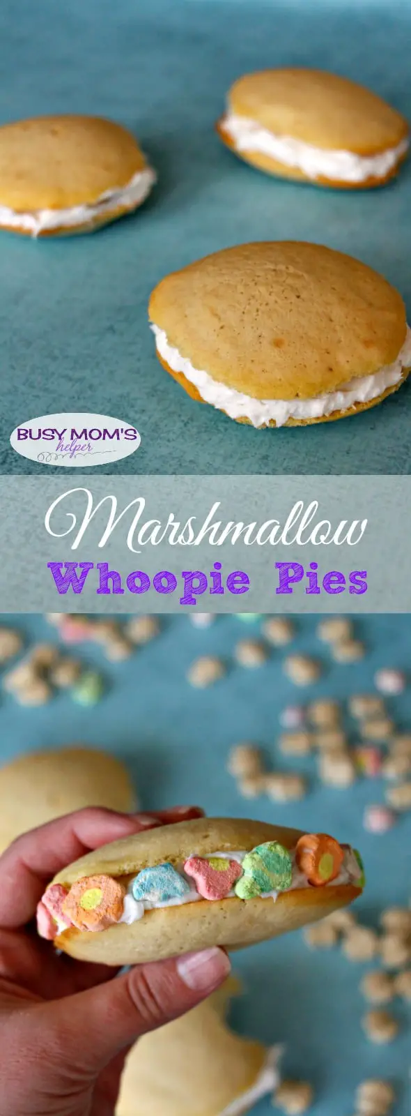 Marshmallow Whoopie Pies #ad #postcerealcreations