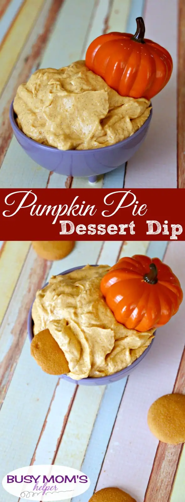 Pumpkin Pie Dip - a delicious, creamy dessert dip perfect for parties!