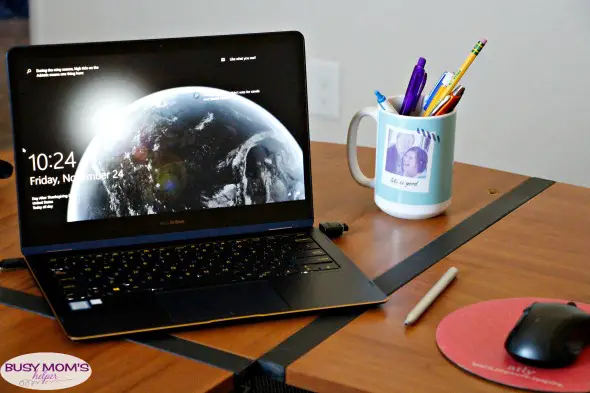 Tips for Sharing a Workspace at Home #AD #LoveYourPC #Intel8thGen 