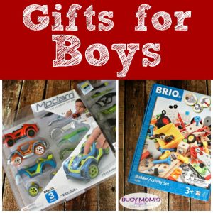 Gifts for Boys: a holiday gift guide 2017