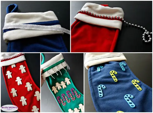 Teacher Gift Idea: Survival Kit - customize cheap, plain stockings to make a super EASY, cute & fun Teacher survival kit - the perfect teacher gift to get them through the year! #AD #StockedWithLove @bandaidbrand @Target