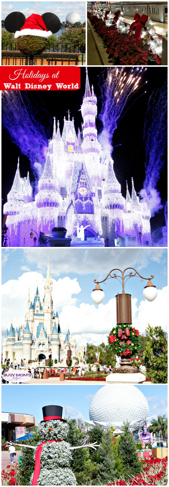 Holidays at Walt Disney World #disney #christmas #waltdisneyworld #holidays #travel #bmhtravel #orlando