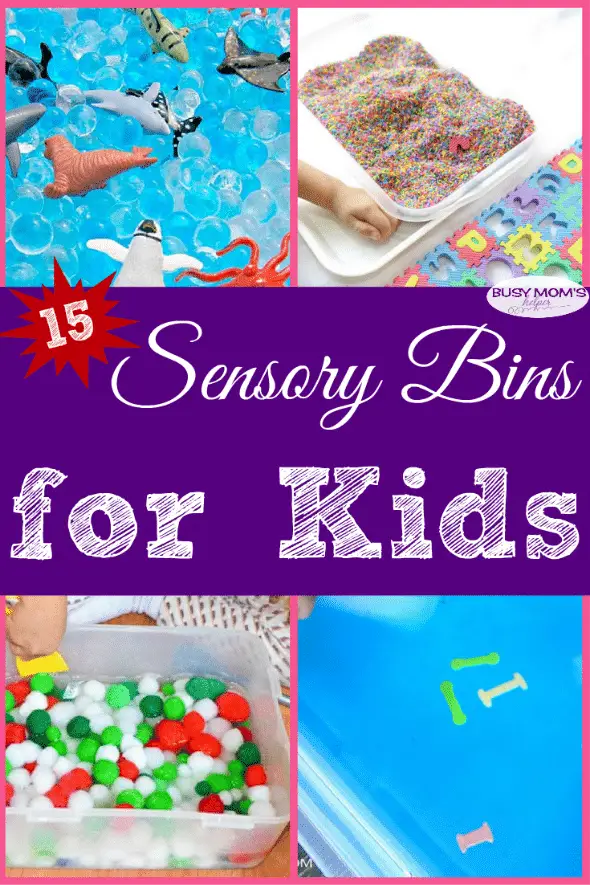 Sensory Bins for Kids #sensory #kidactivities #spd #sensoryactivities #sensorybin #kids