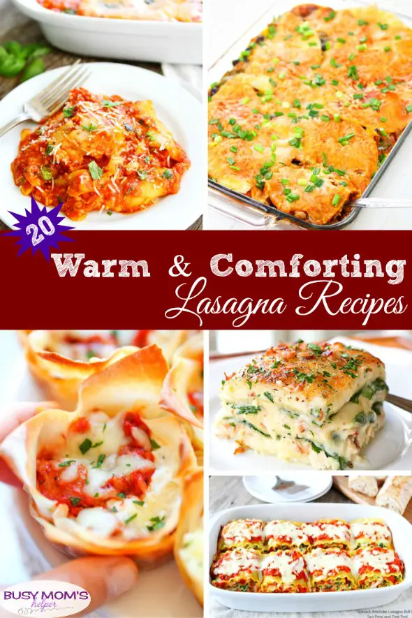20 Warm & Comforting Lasagna Recipes #recipe #lasagna #easyrecipes #lasagnarecipe 
