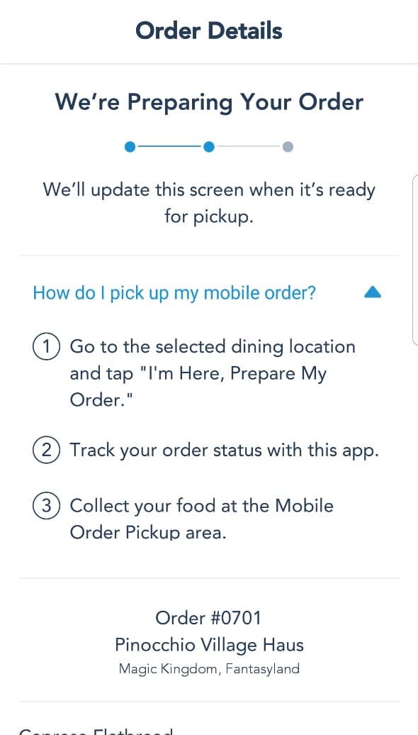 Things to Know about Mobile Ordering at Walt Disney World #waltdisneyworld #disneyworld #orlando #themepark #disneyfood