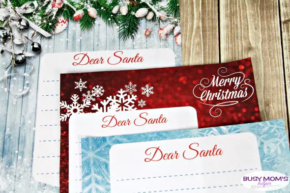 Santa Letter Printable Wish List / great free printable wish lists for the holidays! Three cute holiday designs for a letter to Santa #christmas #holidays #santa #wishlist #christmaslist #freeprintable #christmasprintable #santaletter #printablewishlist