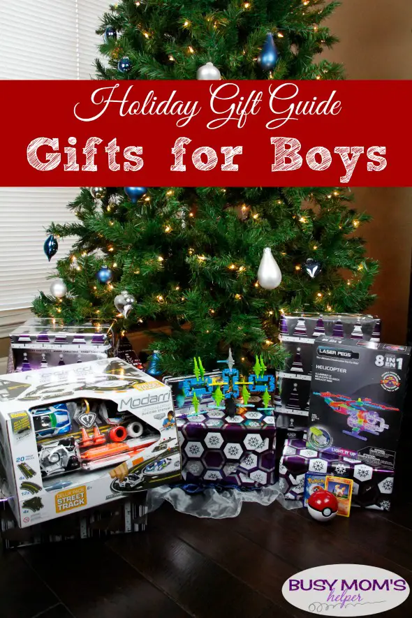 Best Gifts for Boys - our holiday gift guide for the year! Find out great items for young boys, some teen boys and even older boys (aka men)! #holidaygiftguide #boys #boygifts #gifts #giftideas #holidayshopping #holidaygifts