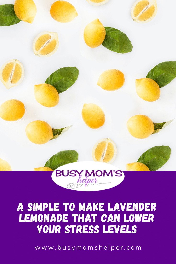 A Simple to Make Lavender Lemonade That Can Lower Your Stress Levels