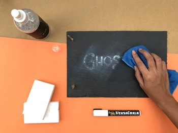 Remove Chalk Marker From a Chalkboard