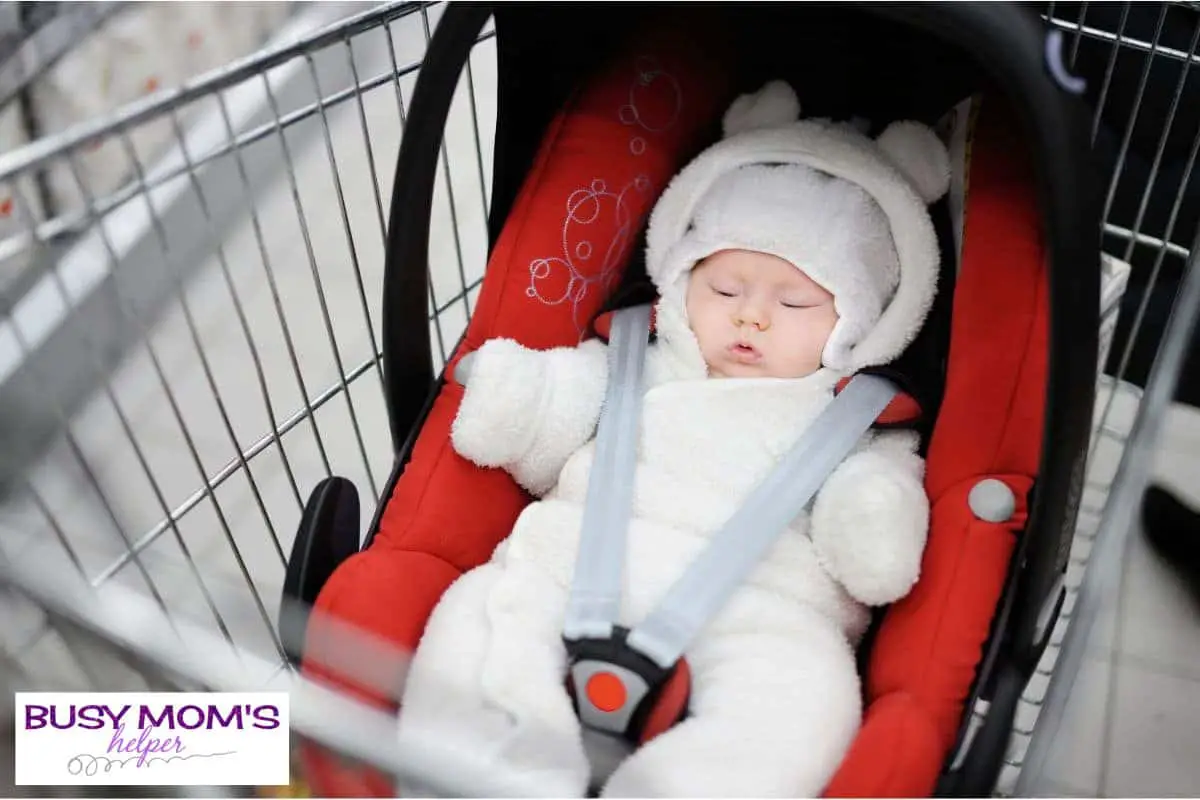 How To Put Car Seat In Shopping Cart At Store