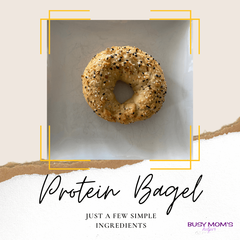 Protein Bagels – Only Three Ingredients!