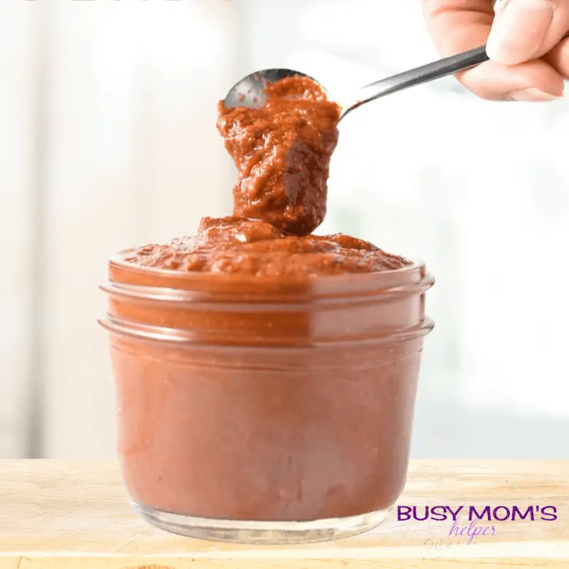 Photo of Tex Mex Paste on a blurred kitchen background